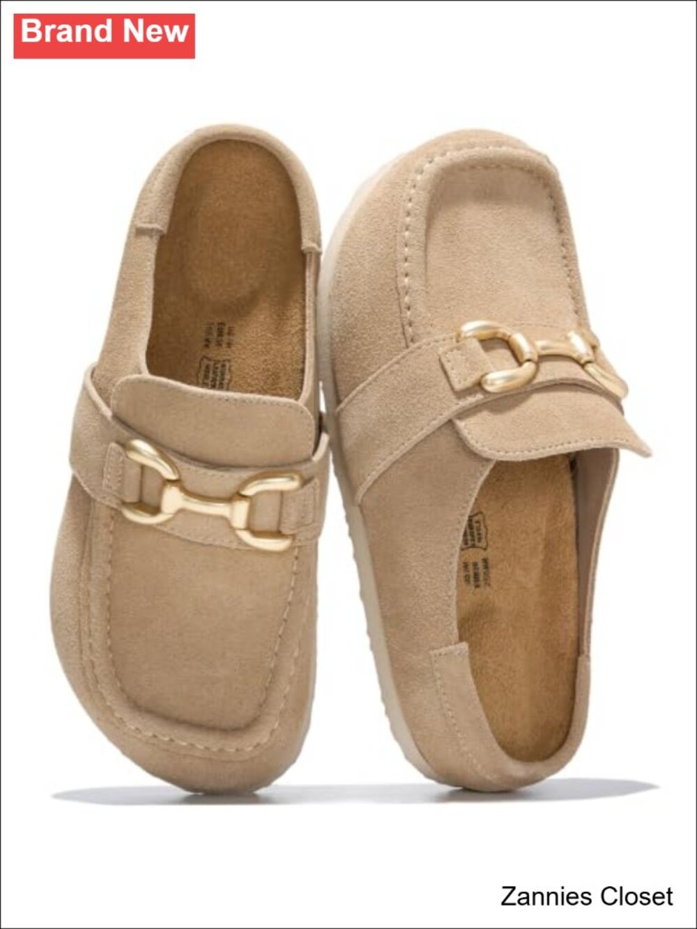 ✨ Genuine Leather Mocc Clogs for Women - Fall Shoes